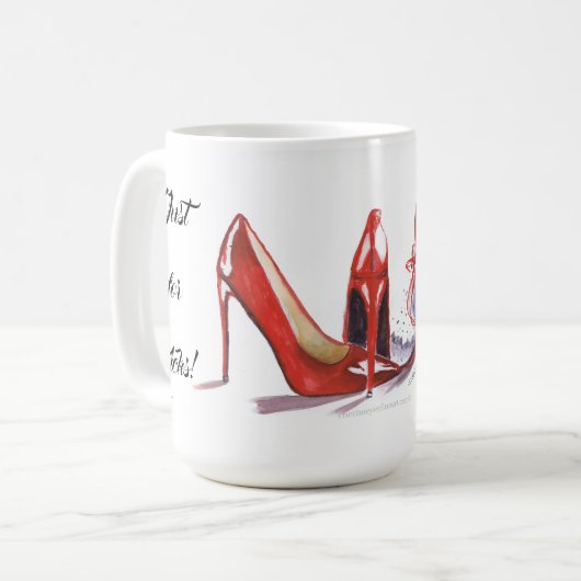 Café Mug - Juste Pour Les Kicks (Devant gauche)