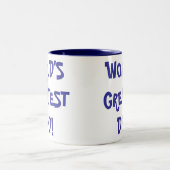 Café Mug - "LE PLUS GRAND PÈRE DU MONDE !" (Centre)