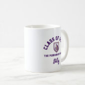 Café Mug L'École Perkiomen, Thé, Coupe (Devant droit)