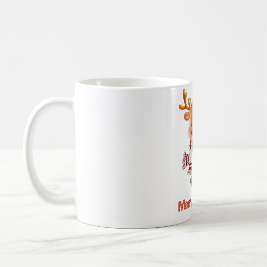 Café Mug | Mug de thé | Joyeux Noël (Gauche)