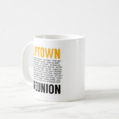 Café Mug officiel de la Réunion de l'Uptown 2019 (Devant gauche)