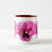 Café Mug - Pansy Rose foncé (Centre)