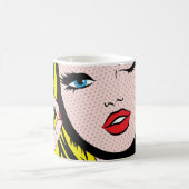Café Mug - Pop Art O-K (Centre)