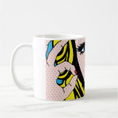 Café Mug - Pop Art O-K (Gauche)