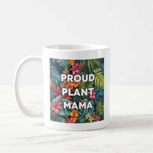 Café Mug Pour Les Amateurs Plantes (Gauche)