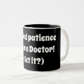 CAFÉ MUG POUR LES PERSONNES SANS PATIENCE DON AMUS (Devant droit)