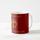Café Mug pour pasteur ou ouvrier de l'église (Devant droit)
