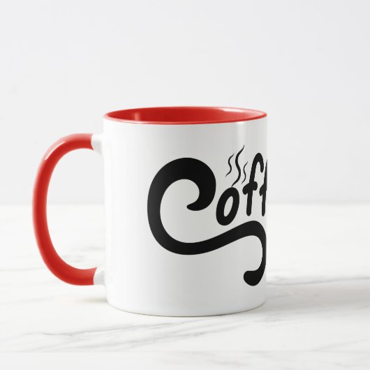 Café Mug - Simple Minimaliste Café Cup (Gauche)