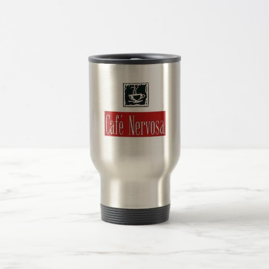 Cafe Nervosa Travel Mug Reisbeker (Center)