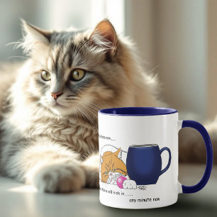 Café orange Bleu Mug