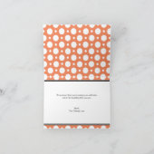 Cafe Orange Stippenkaart Bedanktkaart Bedankkaart (Binnen)