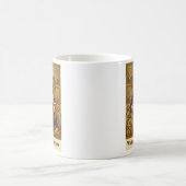 Café ou tasse de thé avec le roi Trump montrant so (Centre)