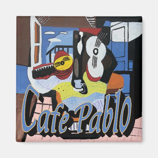 Cafe Pablo Koffiestandaard Magneet (Voorkant)