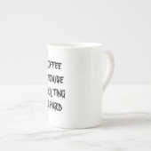 Café : parce que l'adultère est dur Mug (Devant droit)