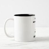 Café Parce que le meurtre est faux Café Mug (Gauche)