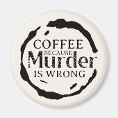 Café : Parce Que Le Meurtre Est Un Mauvais Magnet (Devant)