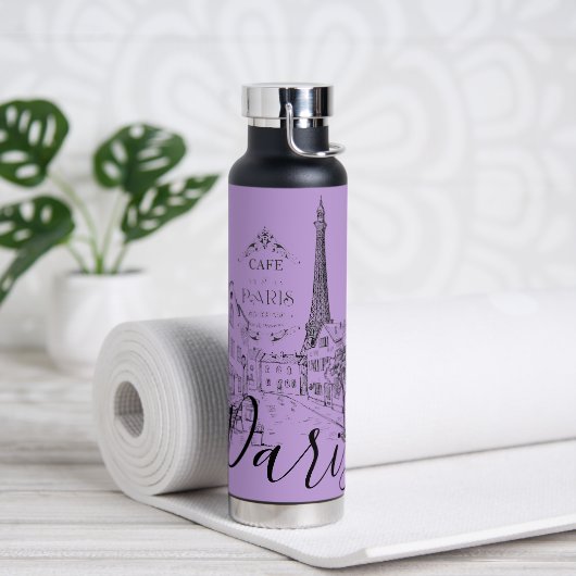 Cafe Parijs Waterfles (Yoga)