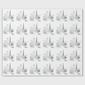 Cafe Paris Cadeaupapier (Vlak)