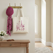 Cafe Paris Canvas tas