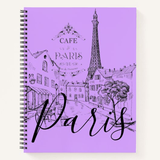 Café Paris Carnet (Devant)