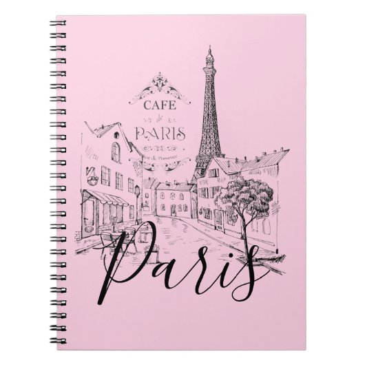Cafe Paris Carnet (Devant)