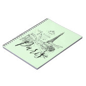 Cafe Paris Carnet (Côté gauche)