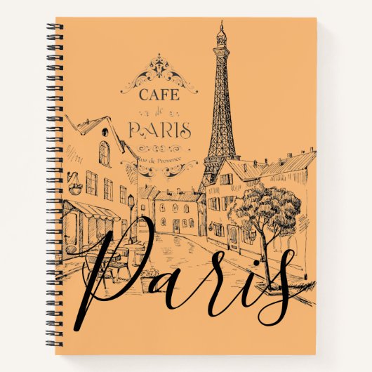 Café Paris Carnet (Devant)