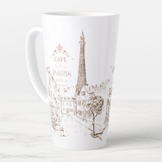 Cafe Paris Latte Mok (Linkerhoek)