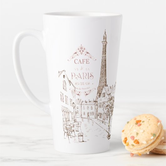 Cafe Paris Latte Mok (In situ)