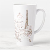 Cafe Paris Latte Mok (Rechts)