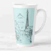 Café Paris Latte Mug (Droite)