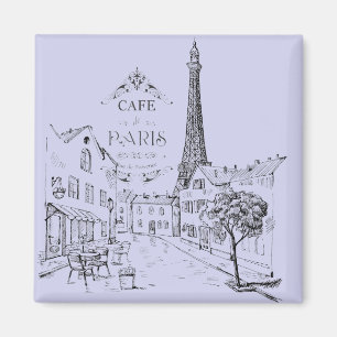 Cafe Paris Magneet