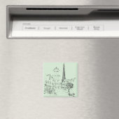 Café Paris Magnet (In Situ (Lave-vaisselle))