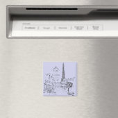 Café Paris Magnet (In Situ (Lave-vaisselle))
