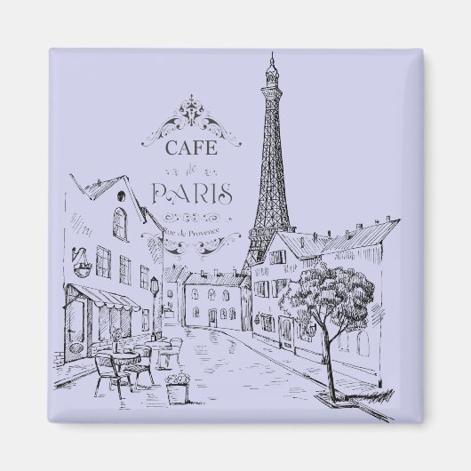 Café Paris Magnet (Devant)