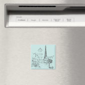 Café Paris Magnet (In Situ (Lave-vaisselle))