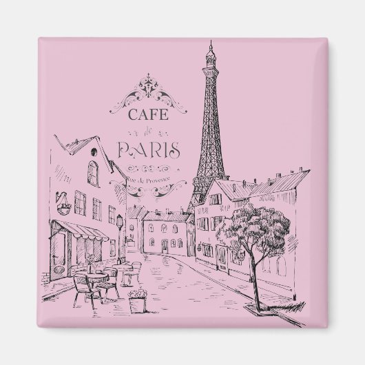 Café Paris Magnet (Devant)