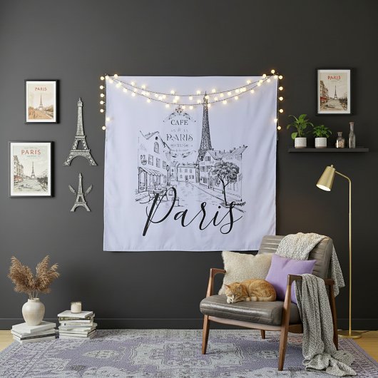 Cafe Paris   Tapisserie