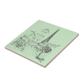 Cafe Paris Tegel Tegeltje (Zijkant)