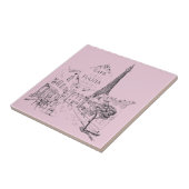 Cafe Paris Tegel Tegeltje (Zijkant)