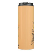 Cafe Paris Thermal Tumbler Thermosbeker (Achterkant)