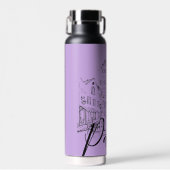 Cafe Paris Waterfles (Voorkant)