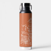Cafe Paris  Waterfles (Voorkant)