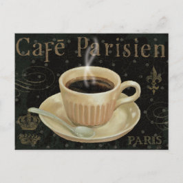 Cafe Parisien Briefkaart