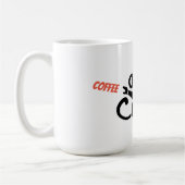 Café personnalisé Ninja Café Mug (Gauche)