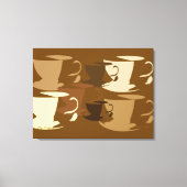 Café Pop Art sur toile (Recto)