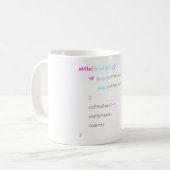 Café pour coder - la tasse du programmeur (Devant gauche)