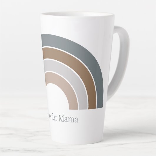 Café pour Mama Rainbow Mug (Angle droit)