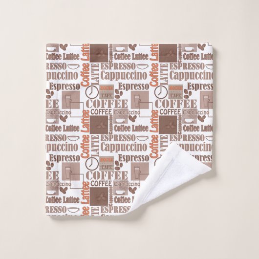 Café préféré (Gant de toilette)