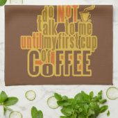 CAFÉ PREMIÈRE serviette de cuisine (Plié)